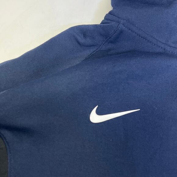 NIKE Dri-fit Showtime Full Zip Jacket Women's Sz L Navy Blue CQ0335-419 - Picture 5 of 9